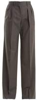 Thumbnail for your product : Max Mara Arona Trousers - Womens - Grey Stripe