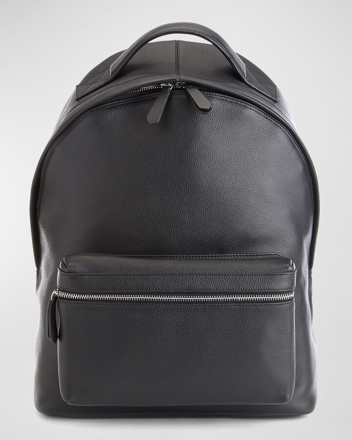 ROYCE New York Personalized Leather Executive 13" Laptop Backpack