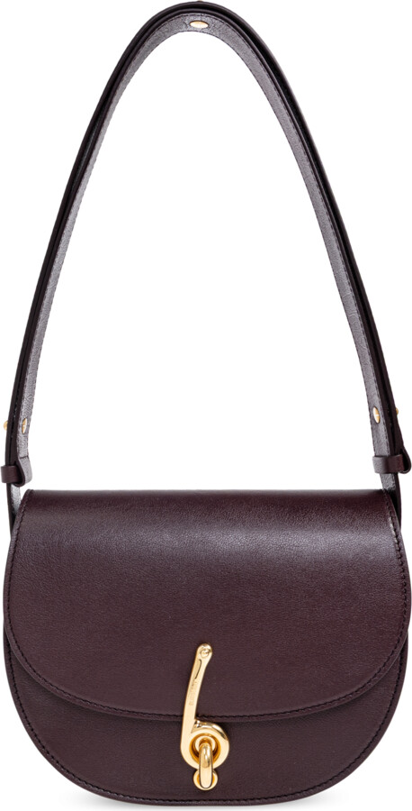 Burberry `Bridle Small` Shoulder Bag, , - Burgundy