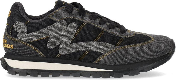 Marc Jacobs The Jogger Denim Black Sneaker ShopStyle