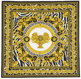 Thumbnail for your product : Versace Off-White and Black Baroque Scarf