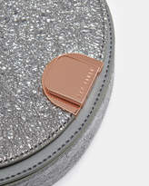 Thumbnail for your product : Ted Baker ROXAANE Textured leather moon bag