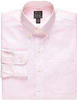 Thumbnail for your product : Jos. A. Bank New! Traveler Slim Fit Wrinkle-Free Pinpoint Solid Long-Sleeve Buttondown Dress Shirt