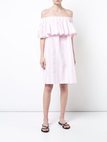 Thumbnail for your product : Maison Rabih Kayrouz Striped Off The Shoulder Dress