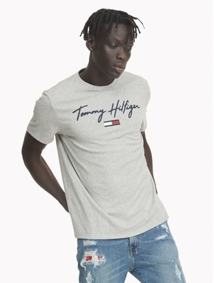 Tommy Hilfiger Essential Script Logo T-Shirt - ShopStyle