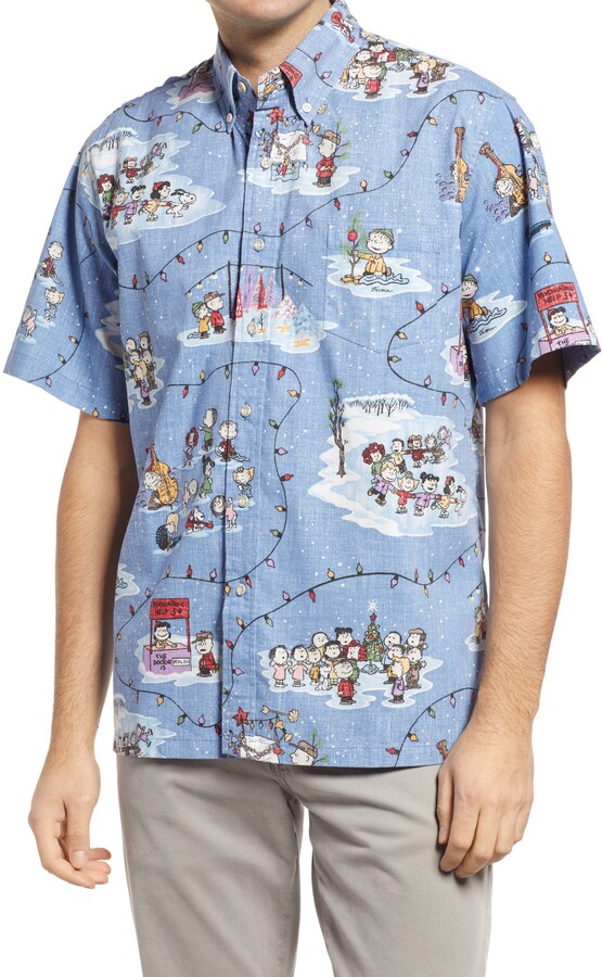 charlie brown blue shirt