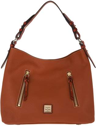 Dooney & Bourke Pebble Leather Hobo Handbag- Cooper