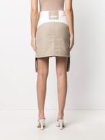 Thumbnail for your product : Lourdes High-Rise Asymmetric Fitted Skirt