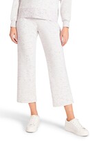 Thumbnail for your product : BB Dakota by Steve Madden See If I Flare Metallic Fleck Cotton Blend Pants