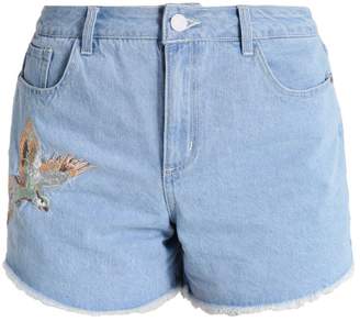 Noisy May NMBE BIRD Denim shorts light blue denim