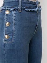 Thumbnail for your product : Liu Jo Mid Rise Cropped Jeans