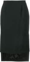 Thumbnail for your product : Rochas high low skirt