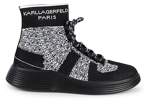 karl lagerfeld paris high top sneaker