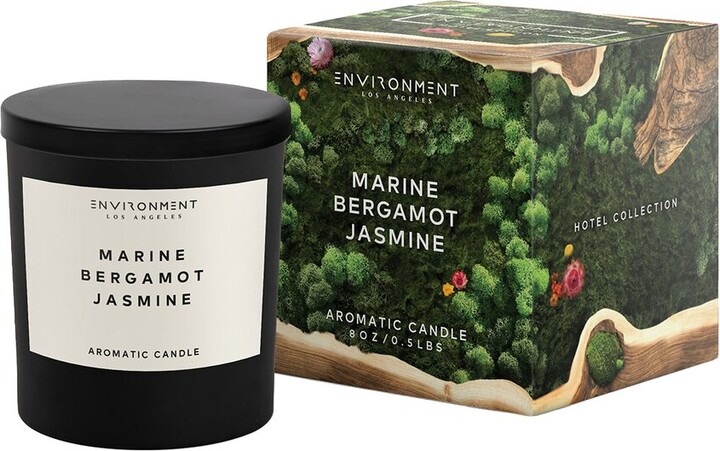 ENVIRONMENT Los Angeles ENVIRONMENT 8Oz Candle Inspired by The Ritz Carlton Hotel® Marine, Bergamot & Jasmine