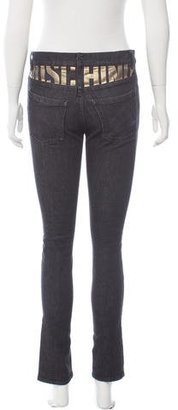 Moschino Mid-Rise Skinny Jeans