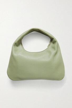 The Row Ivory Leather Small Everyday Hobo The Row