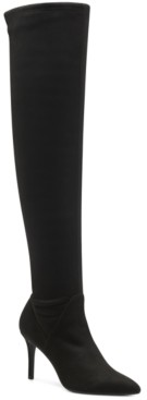 jessica simpson black leather booties