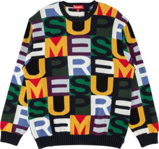 Supreme Big Letters Sweater -