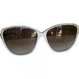 Thumbnail for your product : Nina Ricci White Plastic Sunglasses