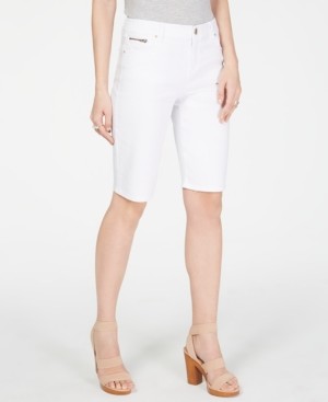 macys womens denim shorts