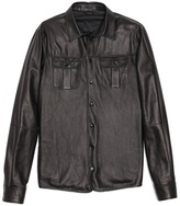Thumbnail for your product : DSquared 1090 DSQUARED2 Leather Shirt Jacket