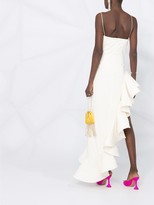 Thumbnail for your product : Giuseppe di Morabito Ruffled-Tail Fitted Dress