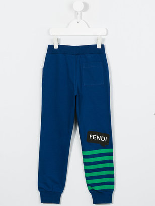 Fendi Kids print trousers