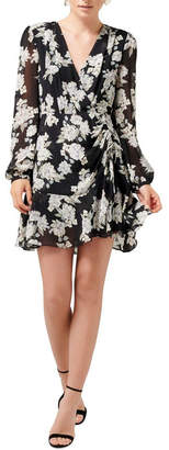 Forever New Eleanor Rouched Mini Dress