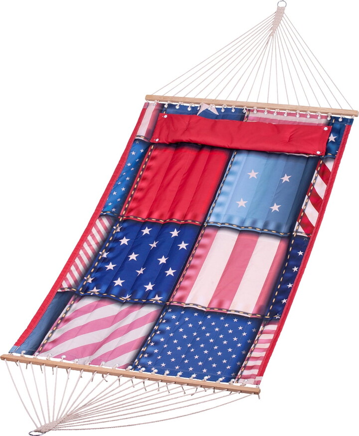 Hammock Quilted 80" X 55" - American Flag