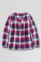 Thumbnail for your product : Lands' End Little Girls' Woven Peasant Top