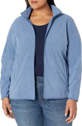 Amazon Essentials Women's Plus Size Full-Zip Polar Fleece Jacket