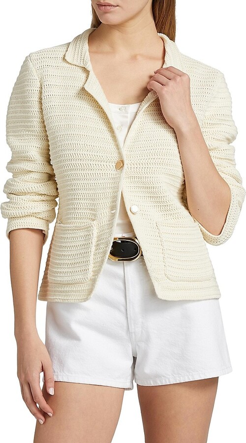 Frame The Crochet Blazer