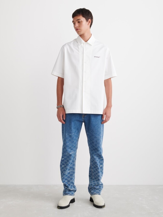 Off-White Caravaggio Arrow Holiday Shirt - ShopStyle
