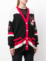 Thumbnail for your product : Laneus embroidered patch cardigan