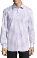 Thumbnail for your product : Robert Graham Panter Mixed Check Dress Shirt, Purple