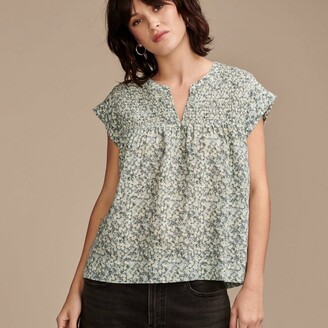 aqua tops and blouses