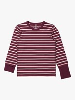 Thumbnail for your product : Polarn O. Pyret Kids' GOTS Organic Cotton Stripe Pyjamas