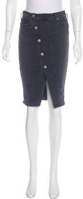 McGuire Denim Denim Knee-Length Skirt