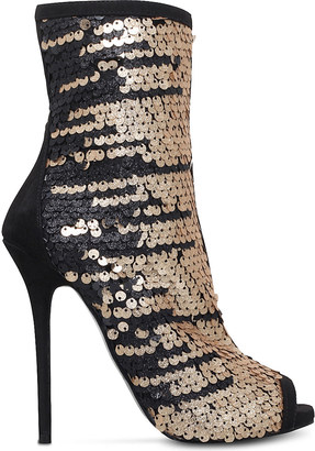 Carvela Glamour sequin-embellished sandals