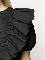Thumbnail for your product : Pinko Ruffle-Trimmed Puff-Sleeved Blouse
