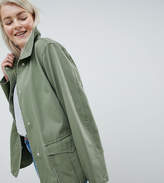 Thumbnail for your product : ASOS Curve DESIGN Curve washed cotton jacket