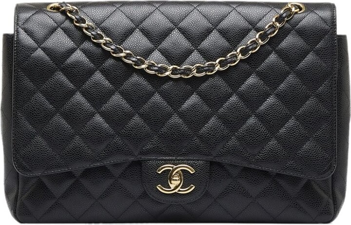 Chanel Pre Owned 2011-2012 medium Double Flap shoulder bag - ShopStyle