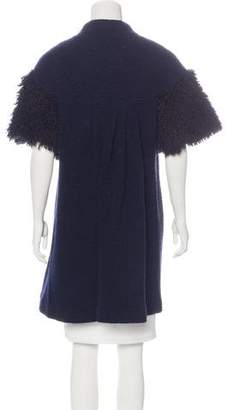 Emporio Armani Wool-Blend Knee-Length Coat