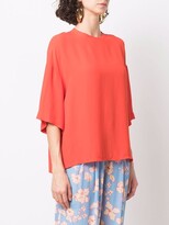 Thumbnail for your product : Forte Forte drape-sleeve T-shirt