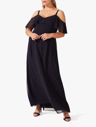 cold shoulder maxi dresses online