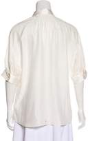 Thumbnail for your product : ATM Anthony Thomas Melillo Silk Button-Up Top