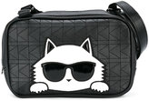 Thumbnail for your product : Karl Lagerfeld Paris Cat appliqué shoulder bag