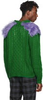 Thumbnail for your product : Prada Green Fisherman Sweater