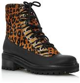 Thumbnail for your product : Schutz Women's Mafalda Calf Hair & Rubber Ankle Boots