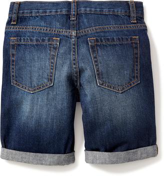 Old Navy Distressed Roll-Cuff Denim Shorts for Boys